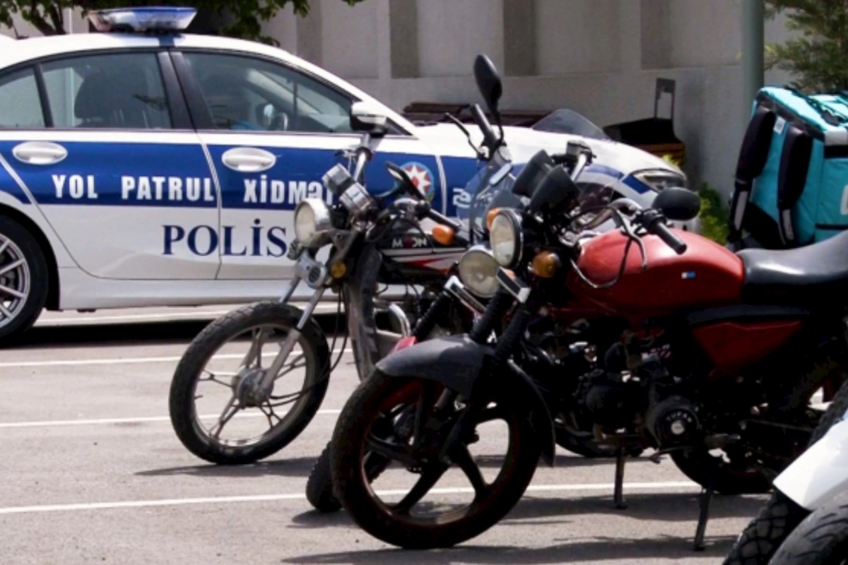 Sumqayıtda motosiklet sürücülərinə qarşı reyd — 30-a yaxın sürücü barəsində tədbir görüldü