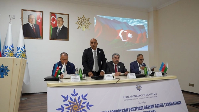 YAP Salyan rayon təşkilatının XI konfransı keçirildi — FOTOLAR YAP Salyan rayon təşkilatının XI konfransı keçirildi — FOTOLAR
