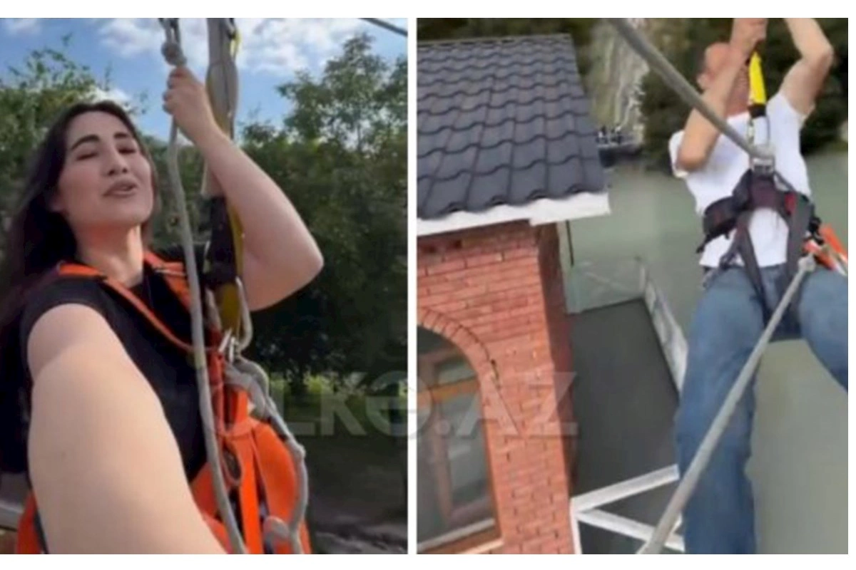 Həmin “zipline”da avqustda da ciddi problem olubmuş