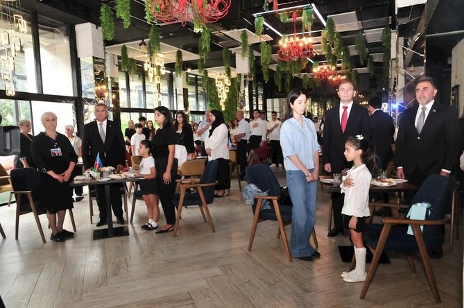 Abşeron rayonunda “Bilik günü” şəhid övladları ilə birgə qeyd edilib — FOTOLAR