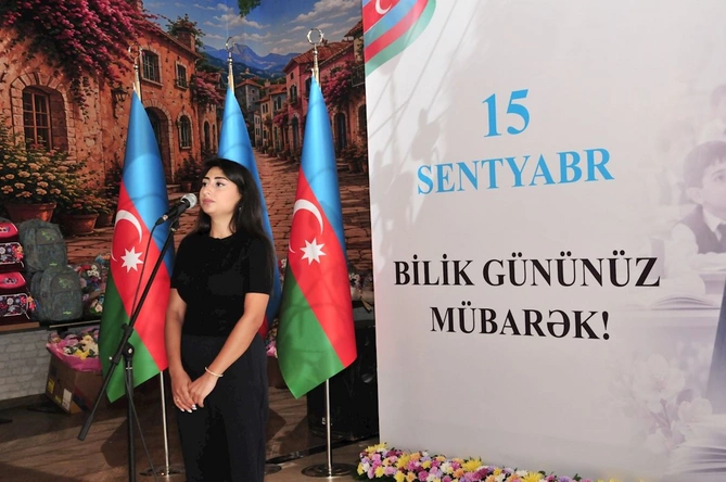 Abşeron rayonunda “Bilik günü” şəhid övladları ilə birgə qeyd edilib — FOTOLAR