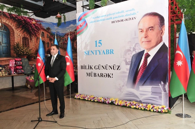 Abşeron rayonunda “Bilik günü” şəhid övladları ilə birgə qeyd edilib — FOTOLAR