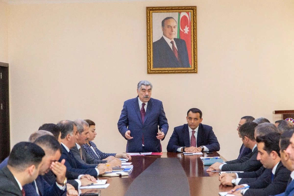Salyanda aqrar Dövlət Proqramının icrası müzakirə edildi — FOTOLAR