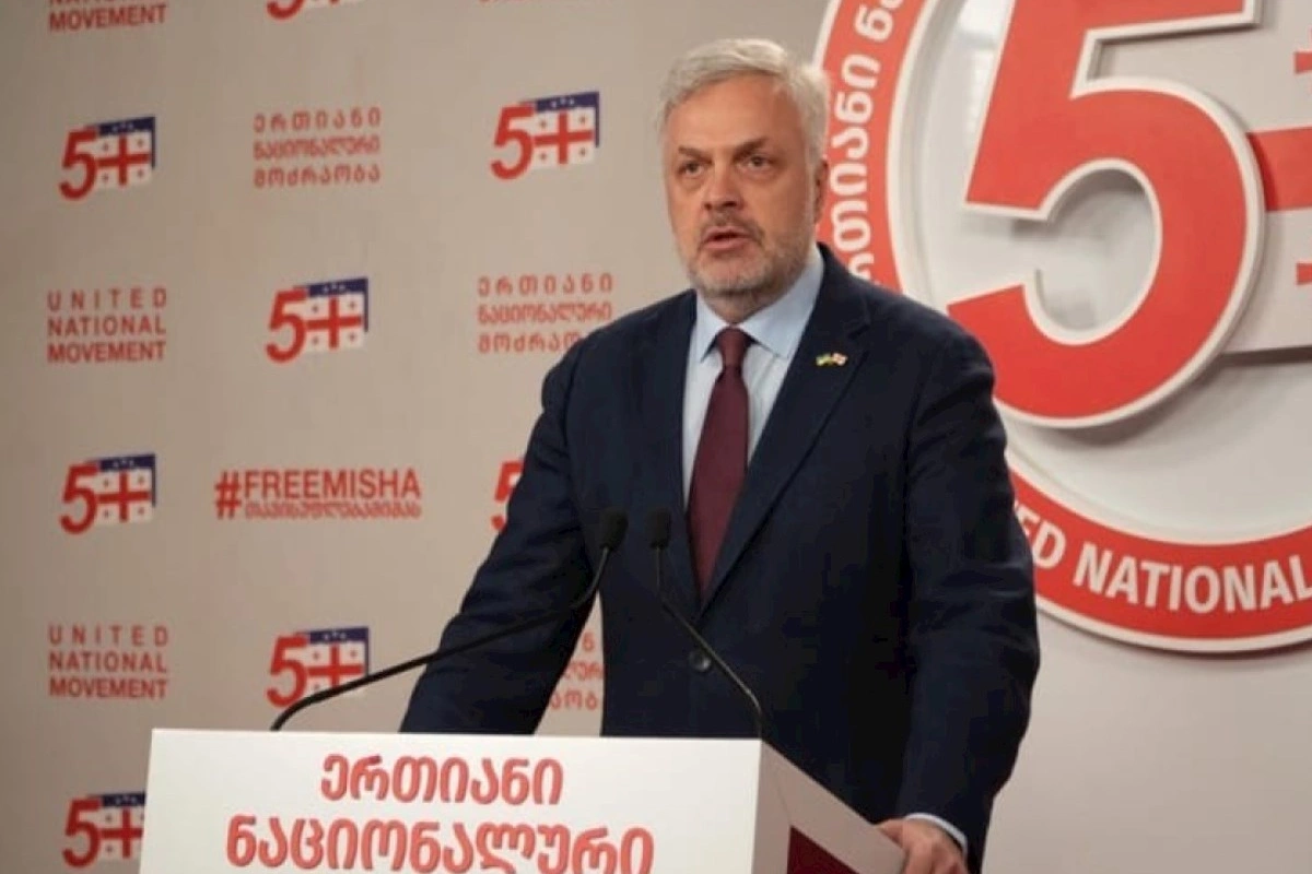 Gürcüstanda vətənə xəyanətdə ittiham edilən müxalifət lideri həbs olunub