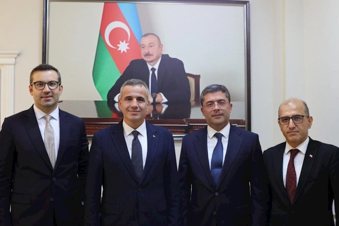 Media və Yayım Şurasında Türkiyə nümayəndə heyəti ilə görüş keçirilib — FOTOLAR