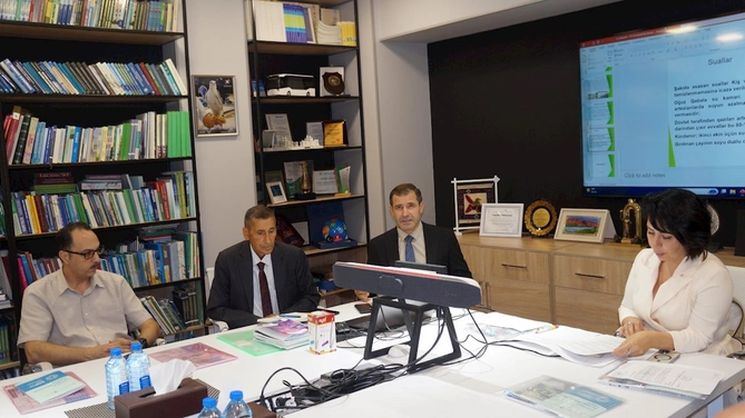 Məhdud su ehtiyatlarından səmərəli istifadənin yolları müzakirə olunub — FOTOLAR