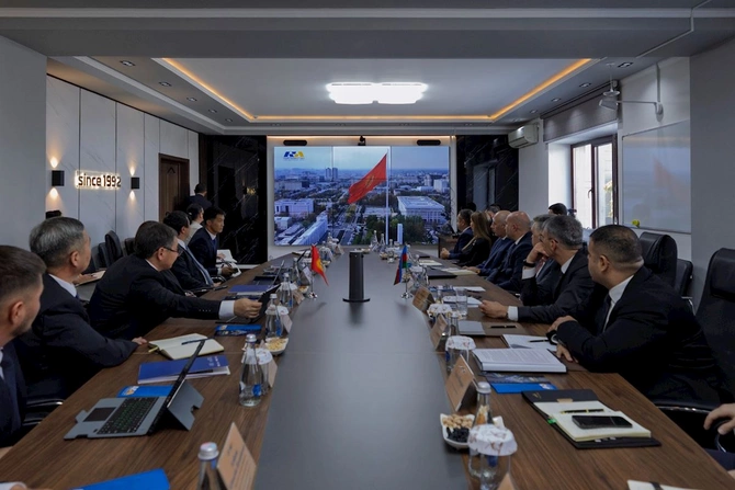 “AzerGold” və “Kyrgyzaltyn” şirkətləri Bişkekdə əməkdaşlıq perspektivlərini müzakirə ediblər — FOTOLAR