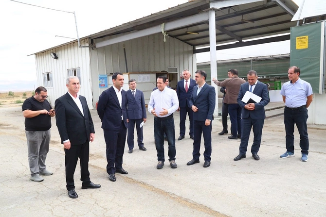 Hacıqabulda Dövlət Proqramının icrası yoxlanıldı — FOTOLAR Hacıqabulda Dövlət Proqramının icrası yoxlanıldı — FOTOLAR