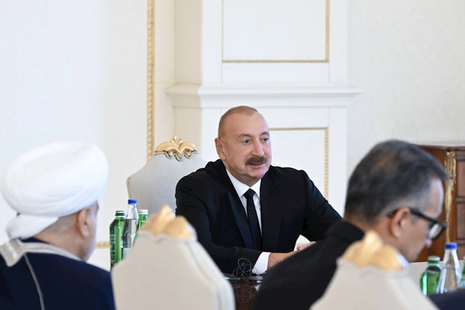 Prezident Bakıda keçirilən beynəlxalq konfransların iştirakçılarını qəbul etdi — FOTOLAR (YENİLƏNİB)