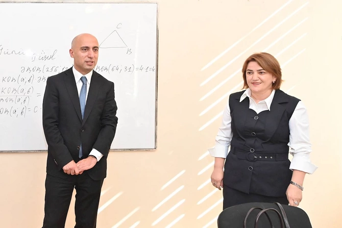 Nazir Bilik Gününü 21 nömrəli məktəbdə qeyd etdi — FOTOLAR