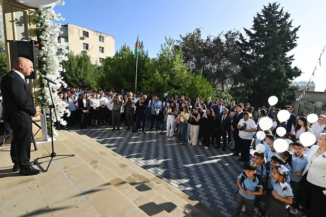 Nazir Bilik Gününü 21 nömrəli məktəbdə qeyd etdi — FOTOLAR