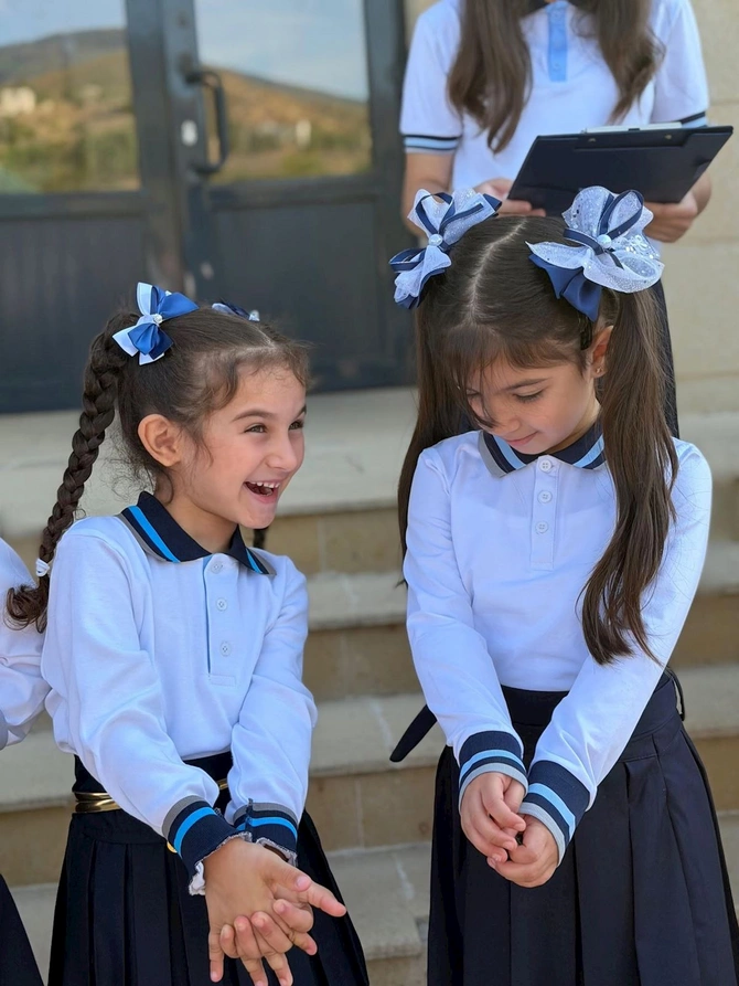 İşğaldan azad edilmiş ərazilərdə 7 məktəbdə ilk dəfə Bilik Günü qeyd edilir — FOTOLAR