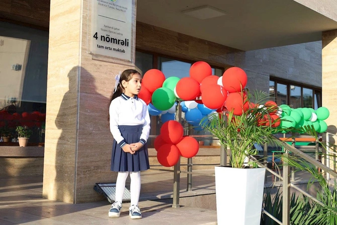 İşğaldan azad edilmiş ərazilərdə 7 məktəbdə ilk dəfə Bilik Günü qeyd edilir — FOTOLAR