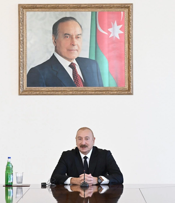 Prezident Bakıda keçirilən beynəlxalq konfransların iştirakçılarını qəbul etdi — FOTOLAR (YENİLƏNİB)