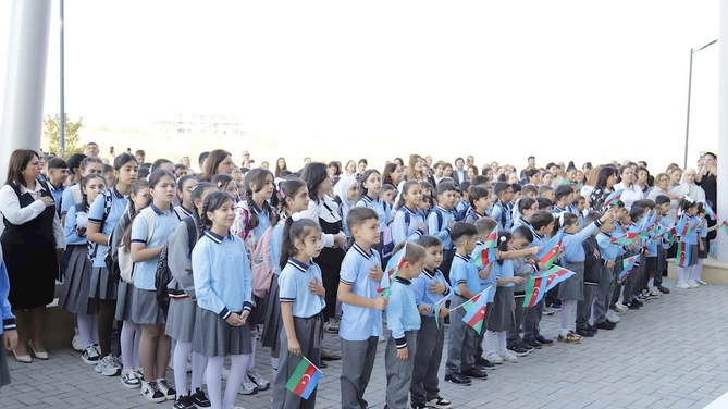 İşğaldan azad edilmiş ərazilərdə 7 məktəbdə ilk dəfə Bilik Günü qeyd edilir — FOTOLAR