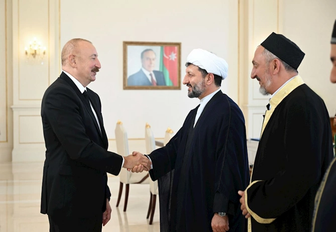 Prezident Bakıda keçirilən beynəlxalq konfransların iştirakçılarını qəbul etdi — FOTOLAR (YENİLƏNİB)