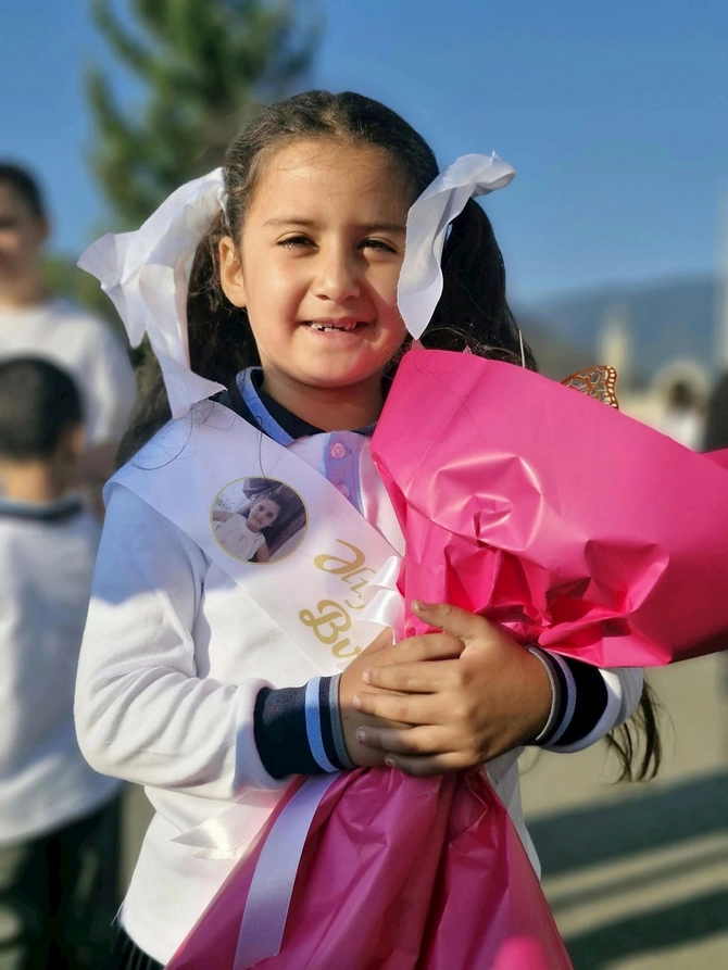 İşğaldan azad edilmiş ərazilərdə 7 məktəbdə ilk dəfə Bilik Günü qeyd edilir — FOTOLAR