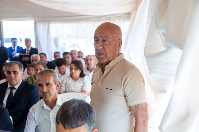 Salyanın Şəkərli kəndində səyyar görüş keçirildi — FOTOLAR Salyanın Şəkərli kəndində səyyar görüş keçirildi — FOTOLAR