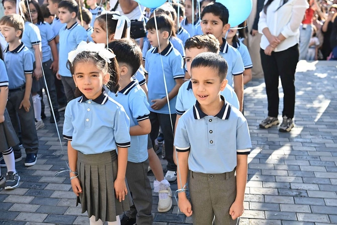 Nazir Bilik Gününü 21 nömrəli məktəbdə qeyd etdi — FOTOLAR
