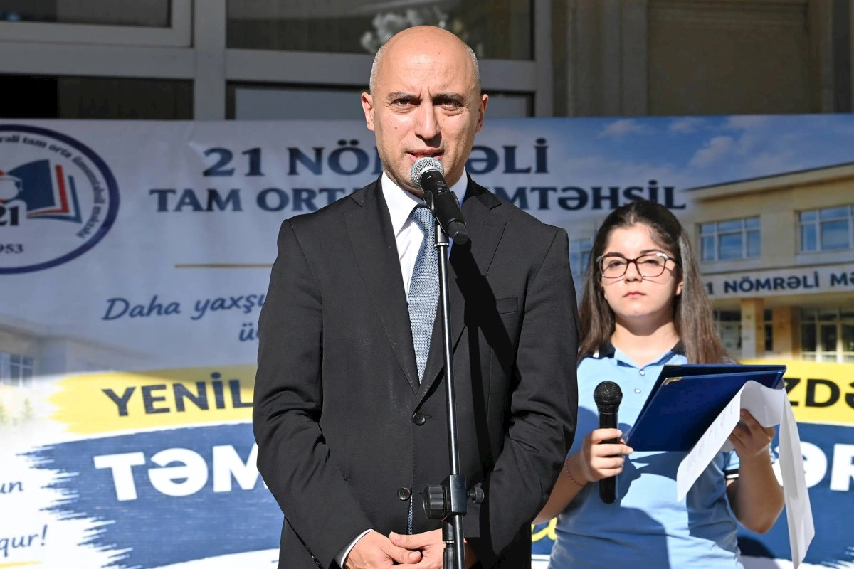 Nazir Bilik Gününü 21 nömrəli məktəbdə qeyd etdi — FOTOLAR