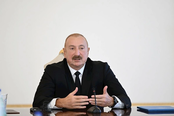 Prezident Bakıda keçirilən beynəlxalq konfransların iştirakçılarını qəbul etdi — FOTOLAR (YENİLƏNİB)