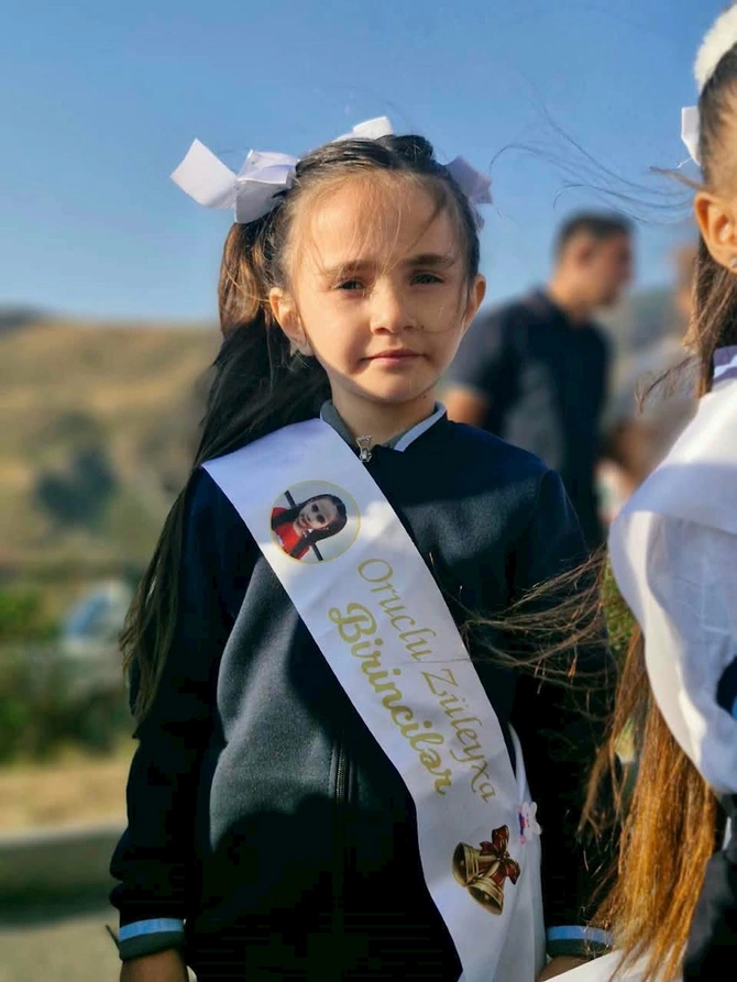 İşğaldan azad edilmiş ərazilərdə 7 məktəbdə ilk dəfə Bilik Günü qeyd edilir — FOTOLAR