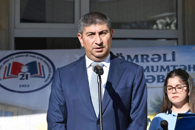 Nazir Bilik Gününü 21 nömrəli məktəbdə qeyd etdi — FOTOLAR