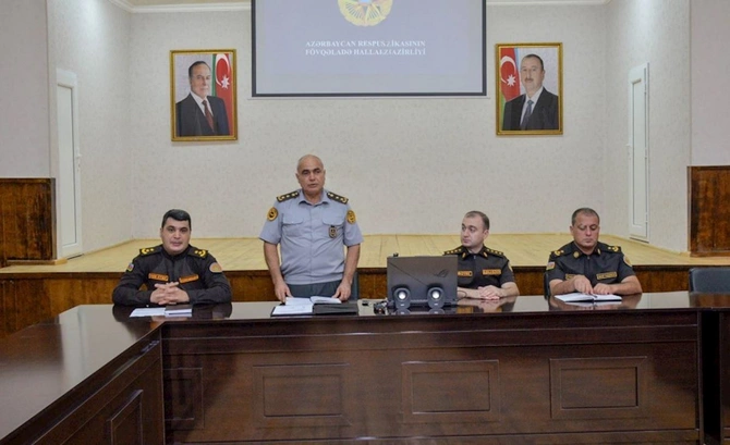 FHN cəzaçəkmə müəssisəsində təlim keçirib — VİDEO