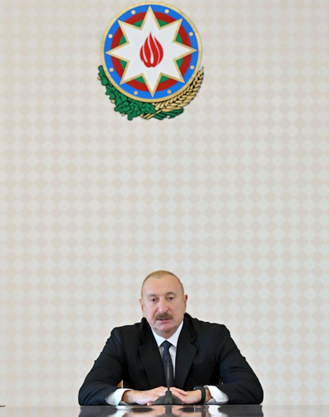 Prezident İlham Əliyev TDT-yə üzv ölkələrin təhlükəsizlik üzrə rəhbər şəxslərini qəbul edib — FOTOLAR (yenilənib)