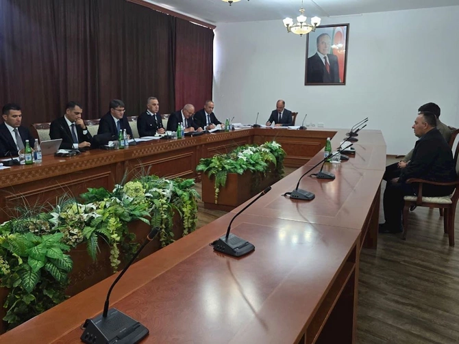 Nazir Xankəndidə vətəndaşları qəbul etdi — FOTOLAR