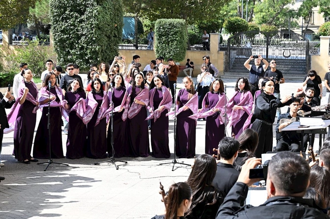 Milli Konservatoriyada Musiqi Günü qeyd olunub — FOTOLAR Milli Konservatoriyada Musiqi Günü qeyd olunub — FOTOLAR