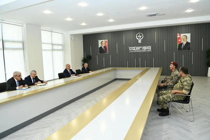 Vüqar Əhmədov Ağdamda vətəndaşları qəbul etdi FOTO