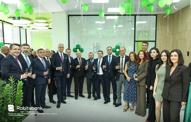 Rabitəbank 32-ci filialını Bakıxanovda açdı — FOTOLAR
