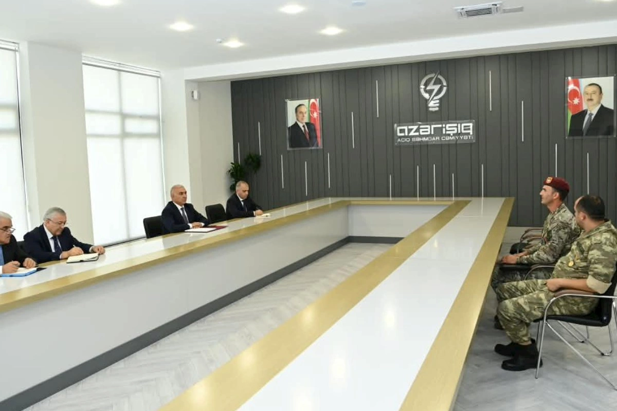 Vüqar Əhmədov Ağdamda vətəndaşları qəbul etdi FOTO