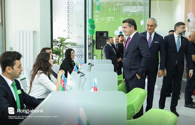 Rabitəbank 32-ci filialını Bakıxanovda açdı — FOTOLAR