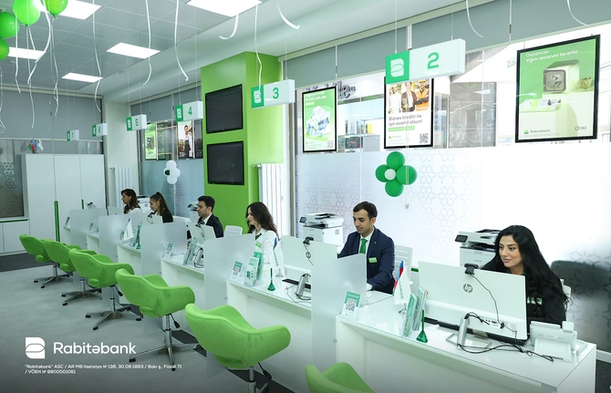 Rabitəbank 32-ci filialını Bakıxanovda açdı — FOTOLAR