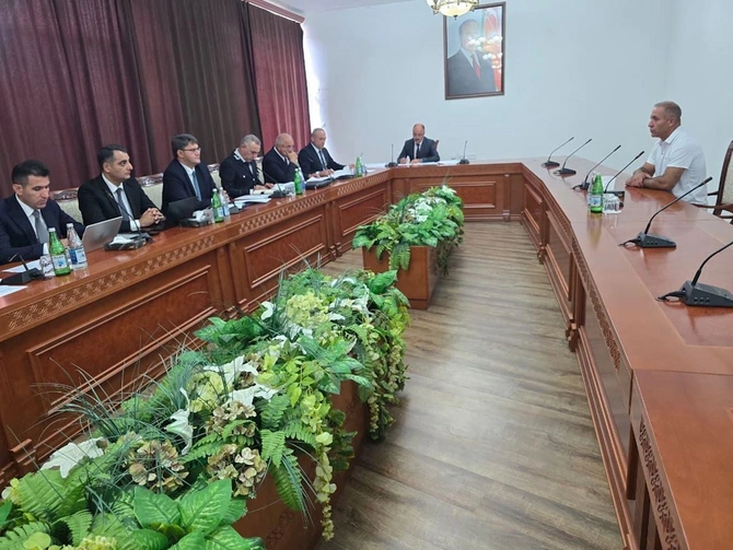Nazir Xankəndidə vətəndaşları qəbul etdi — FOTOLAR