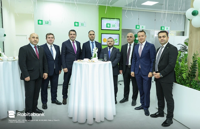 Rabitəbank 32-ci filialını Bakıxanovda açdı — FOTOLAR