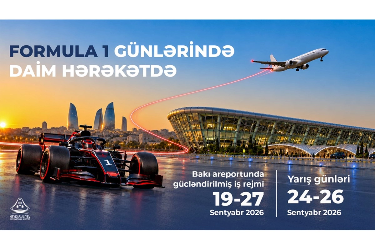 Heydər Əliyev Beynəlxalq Aeroportu Formula 1 ərəfəsində gücləndirilmiş rejimdə işləyəcək