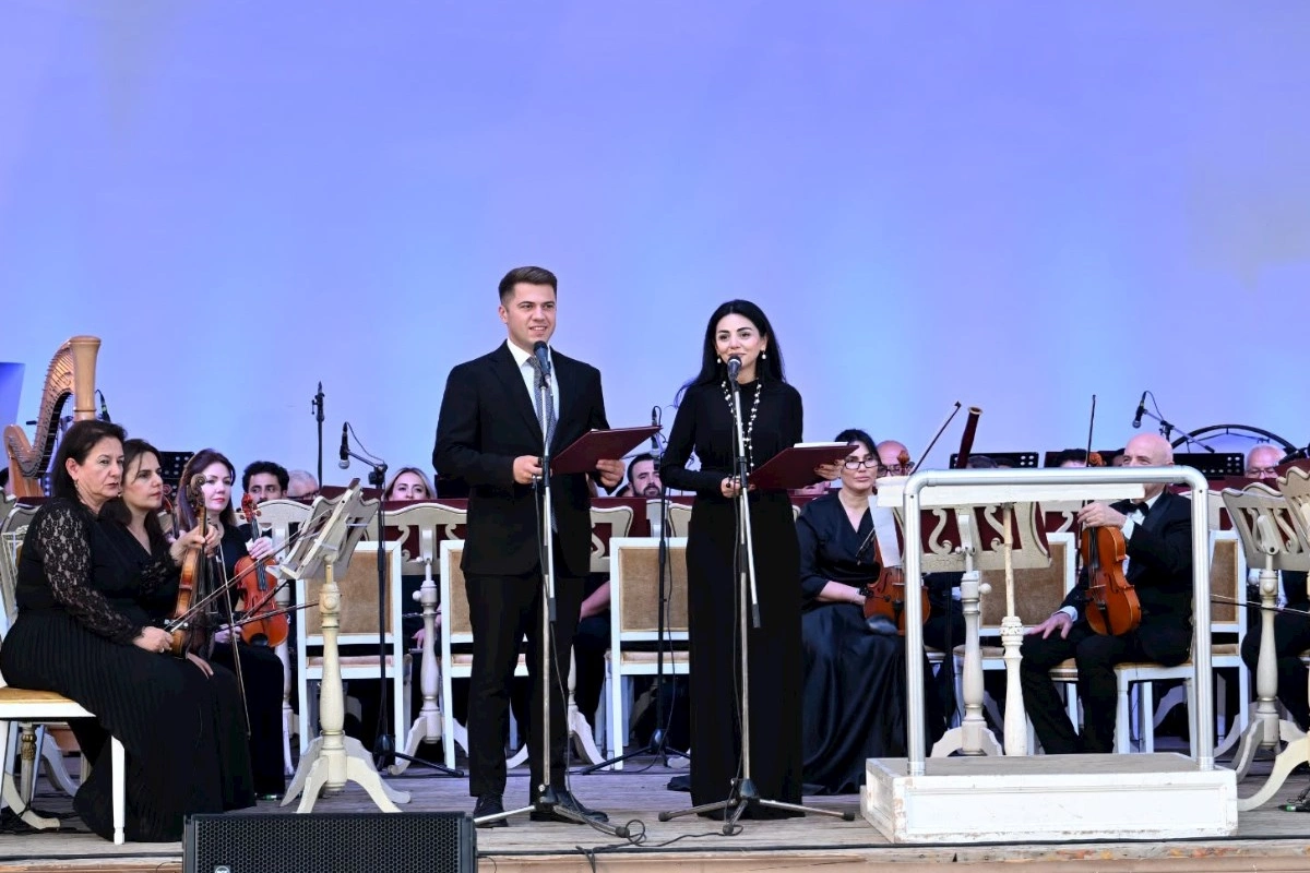 Filarmoniyada Üzeyir Hacıbəyli festivalının açılış mərasimi keçirilib — FOTOLAR
