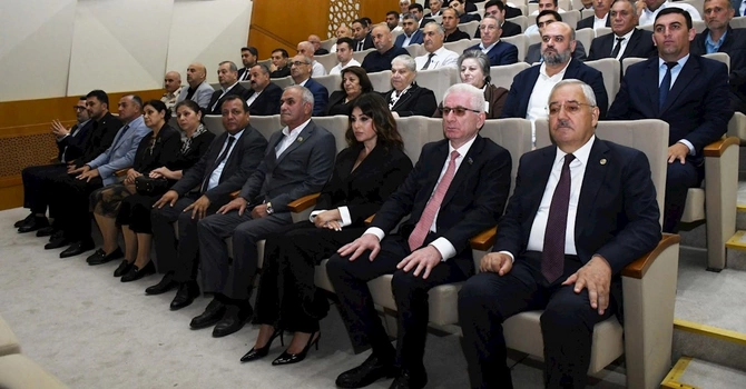 Ağdamda Natiq Qasımova həsr olunan filmin təqdimatı keçirilib — FOTOLAR