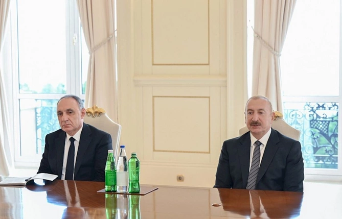 İlham Əliyev Çinin Baş prokurorunu qəbul edib — FOTOLAR