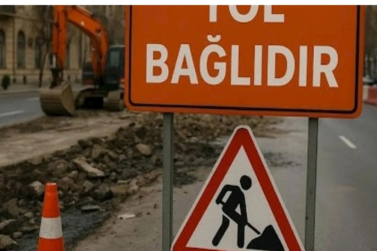 Bu yol nəqliyyat vasitələrinin hərəkəti üçün tam bağlanacaq