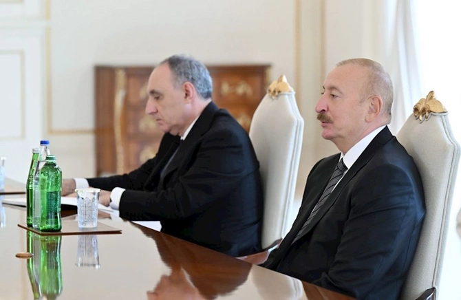 İlham Əliyev Çinin Baş prokurorunu qəbul edib — FOTOLAR