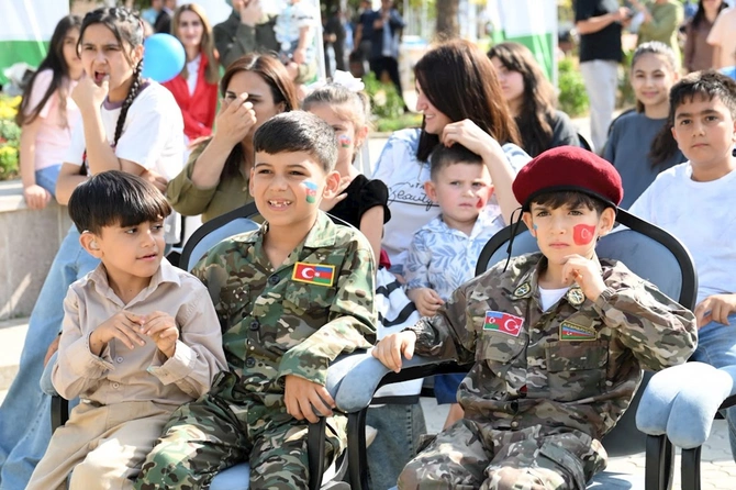 Xocavənddə Füzuli teatrının Şəngülüm, Şüngülüm, Məngülüm” nağıl-tamaşası nümayiş olunub — FOTOLAR