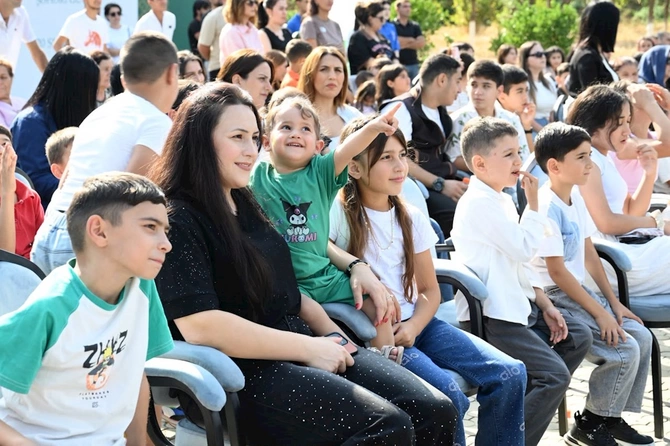 Xocavənddə Füzuli teatrının Şəngülüm, Şüngülüm, Məngülüm” nağıl-tamaşası nümayiş olunub — FOTOLAR