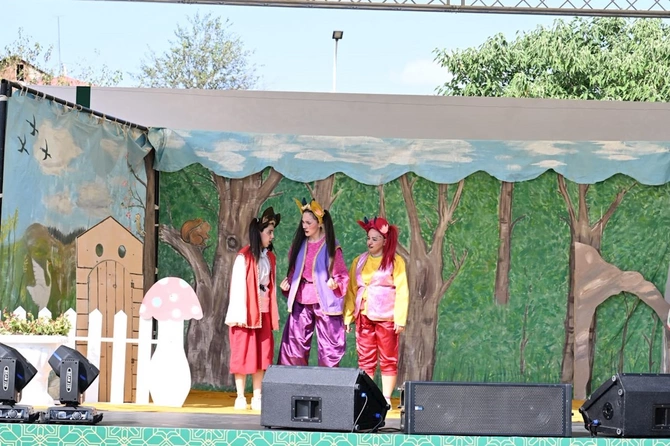 Xocavənddə Füzuli teatrının Şəngülüm, Şüngülüm, Məngülüm” nağıl-tamaşası nümayiş olunub — FOTOLAR