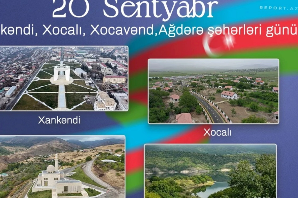 Bu gün Xankəndi, Xocalı, Xocavənd və Ağdərə şəhərləri günüdür
