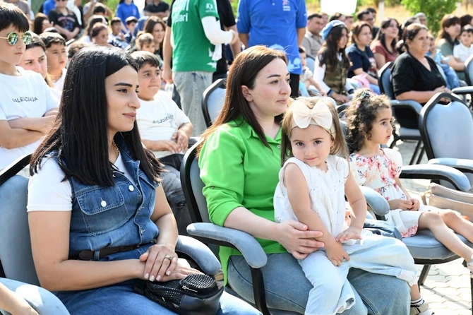 Xocavənddə Füzuli teatrının Şəngülüm, Şüngülüm, Məngülüm” nağıl-tamaşası nümayiş olunub — FOTOLAR