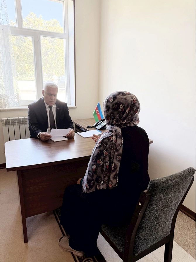 Milli Məclisin deputatı Vüqar Rəhimzadə Culfada seçiciləri ilə növbəti görüşünü keçirib — FOTOLAR